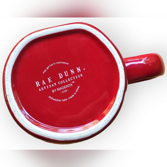 New Rae Dunn Red XOXO Heart Mug - Picture 4 of 4